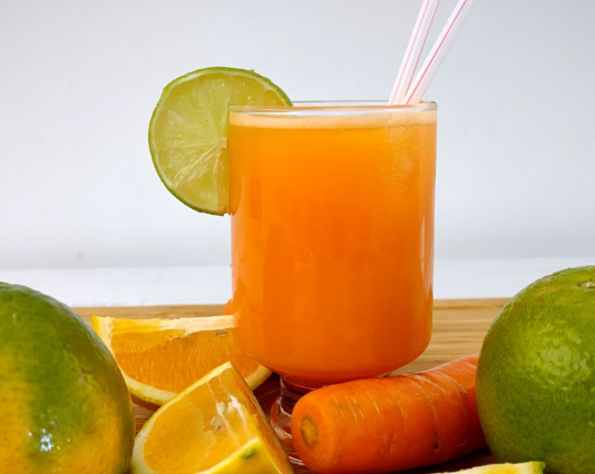 Suco de cenoura com laranja sem açúcar 500ml...