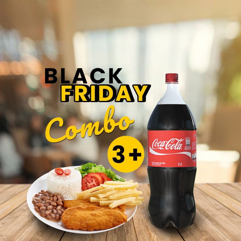 3 x Frangos à  milanesa + coca cola 2 litros...